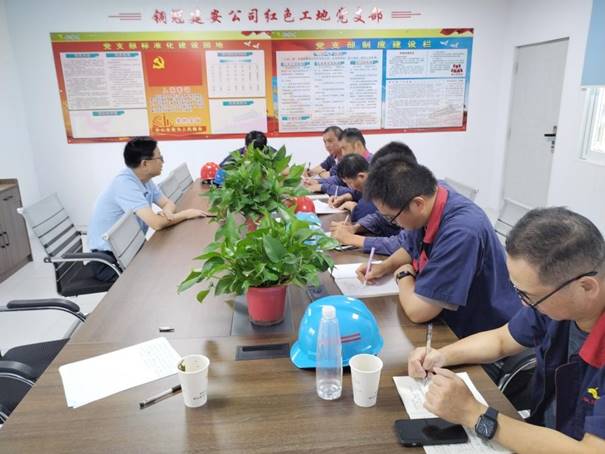 公司開(kāi)展第三季度安全、環(huán)保、消防綜合檢查 