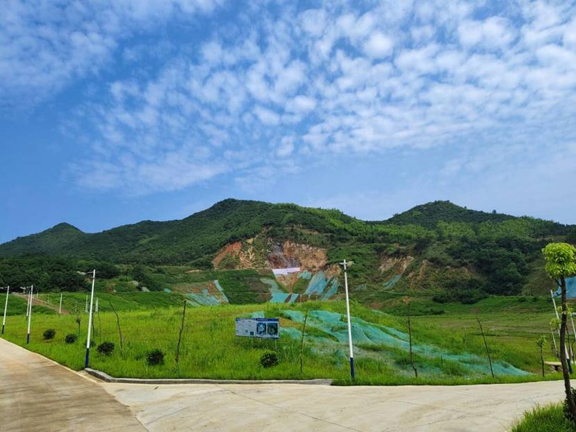 銅山、前山露天采坑復(fù)墾項(xiàng)目完成
